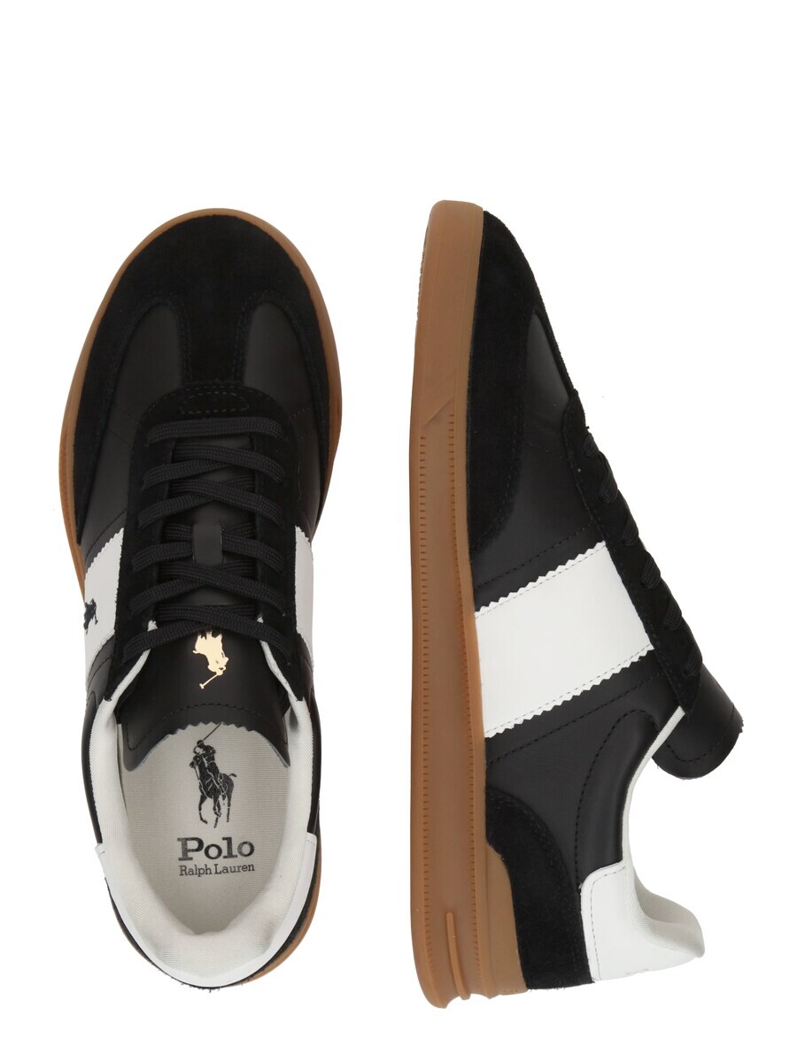 Повседневные кроссовки Polo Ralph Lauren Sneakers HRT AERA, черный — фото 2