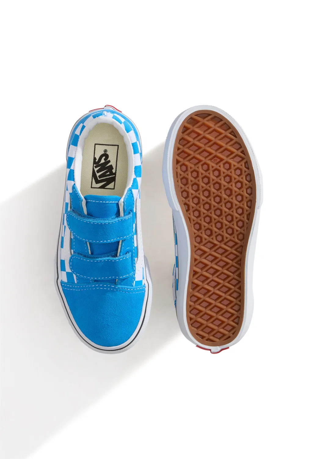 Кроссовки 'Old Skool Hook And Loop' Vans, Light Blue — фото 3