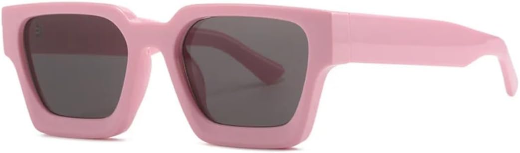 

Классические панк-солнцезащитные очки для женщин и мужчин, винтажные, с леопардовым принтом, для активного отдыха, с защитой от УФ-излучения UV400 UATXTAU, C5pink-black