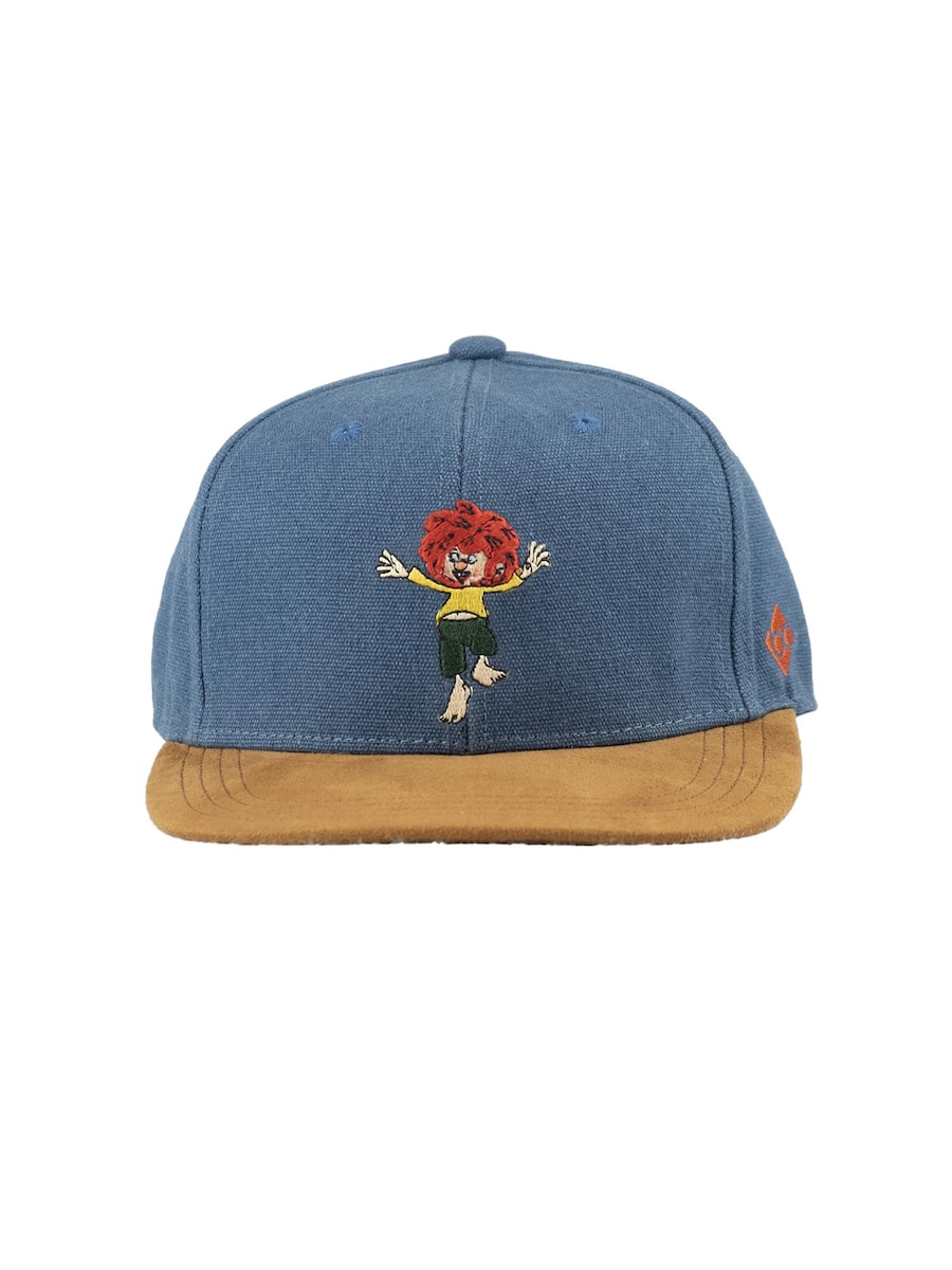 

Бейсболка Bavarian Caps Snapback Pumuckl tanzt (one size), светло-голубой