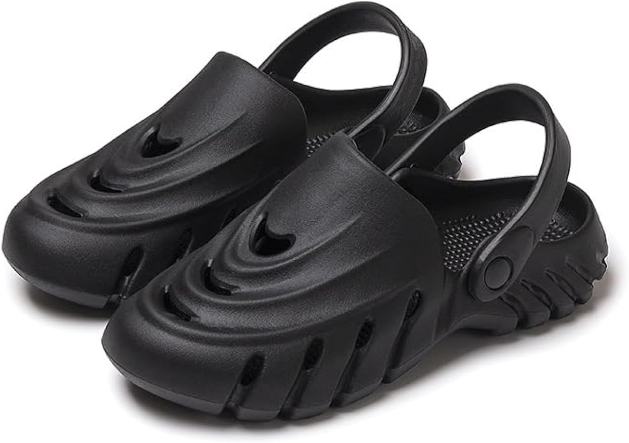 

YSMCBXMS Универсальные повседневные сабо из ЭВА для взрослых, летние садовые сабо, легкие и удобные сандалии для дома и улицы, пляжная обувь, домашние тапочки Proptmina, черный