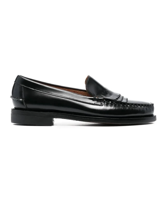 Лоферы с тройной бахромой Sebago, черный