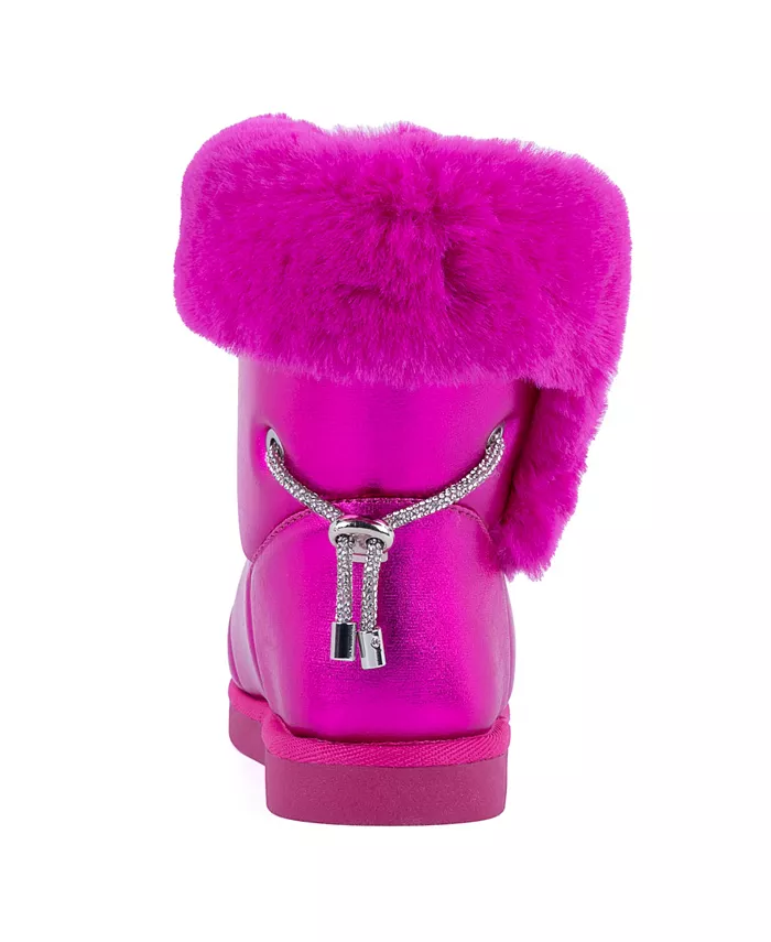 Женские зимние ботинки Kreed Metallic Juicy Couture, розовый — фото 3