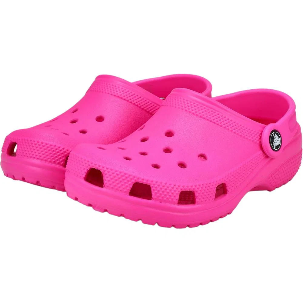 Детские сандалии Croslite розовые Crocs — фото 3