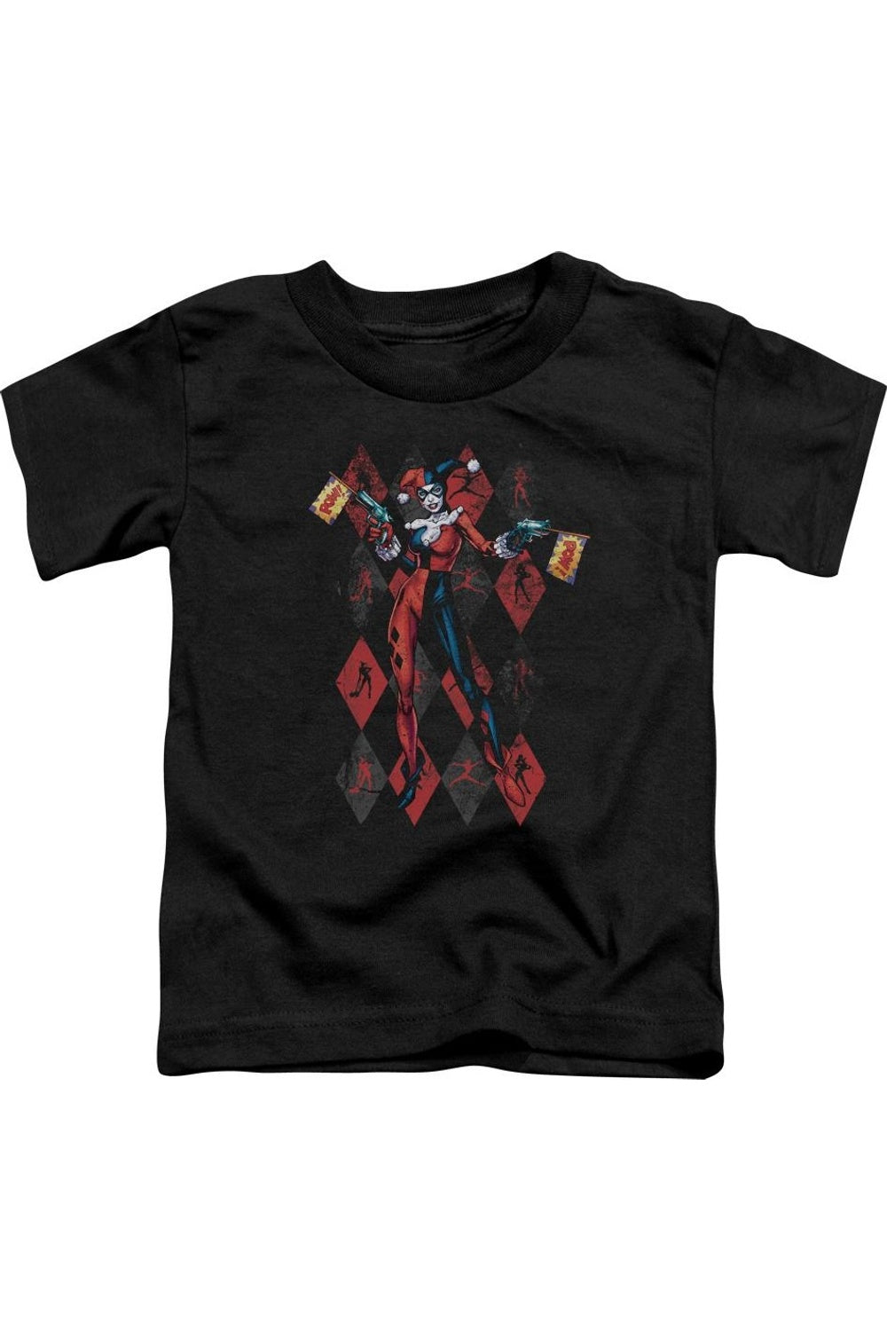 

Футболка с коротким рукавом Batman Pow Pow для малышей Gildan, черный