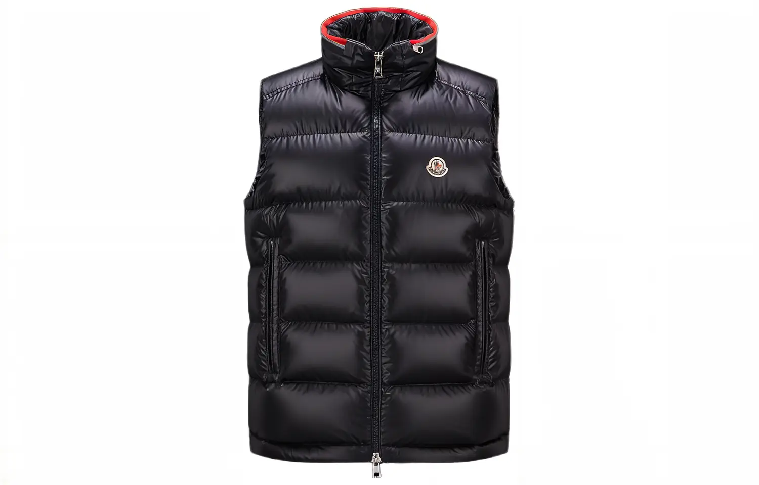 Moncler Утепленная жилетка, Marine Blue — фото 3