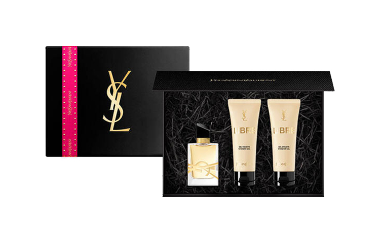 

Набор парфюмированного геля для душа Freedom Perfume Limited: парфюмерная вода EDP 7,5 мл + 50 мл*2 SAINT LAURENT