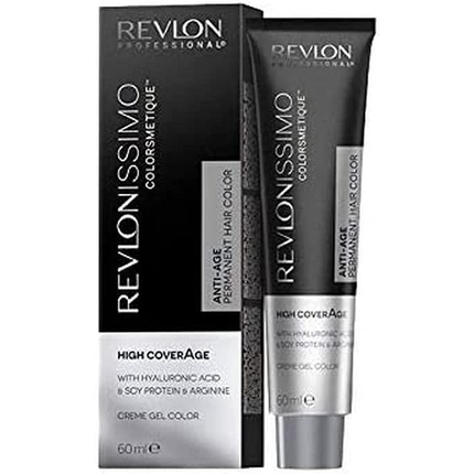 

Профессиональная стойкая краска для волос Revlonissimo Colorsmetique с высокой степенью покрытия 7,13 60 мл