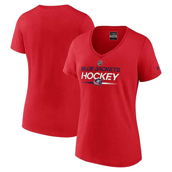 

Женская красная футболка columbus blue jackets authentic pro primary v-neck Fanatics, Красный, Женская красная футболка columbus blue jackets authentic pro primary v-neck Fanatics