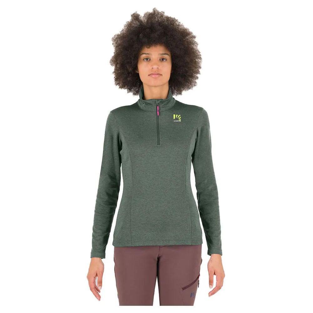 

Флис Karpos Pizzocco half zip, зеленый