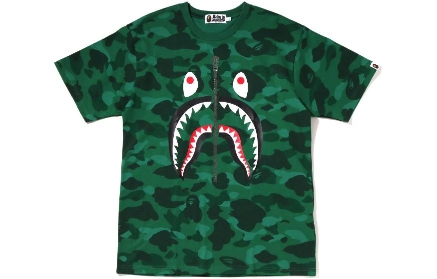 

Футболка мужская A Bathing Ape, зеленый