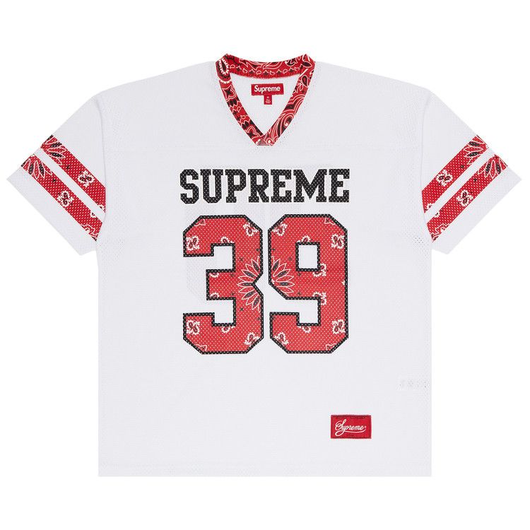 

Джерси Supreme Bandana Football Jersey, White