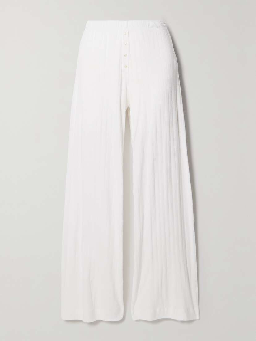 

Боксеры из хлопчатобумажной пряжи ажурной вязки Leset, белый