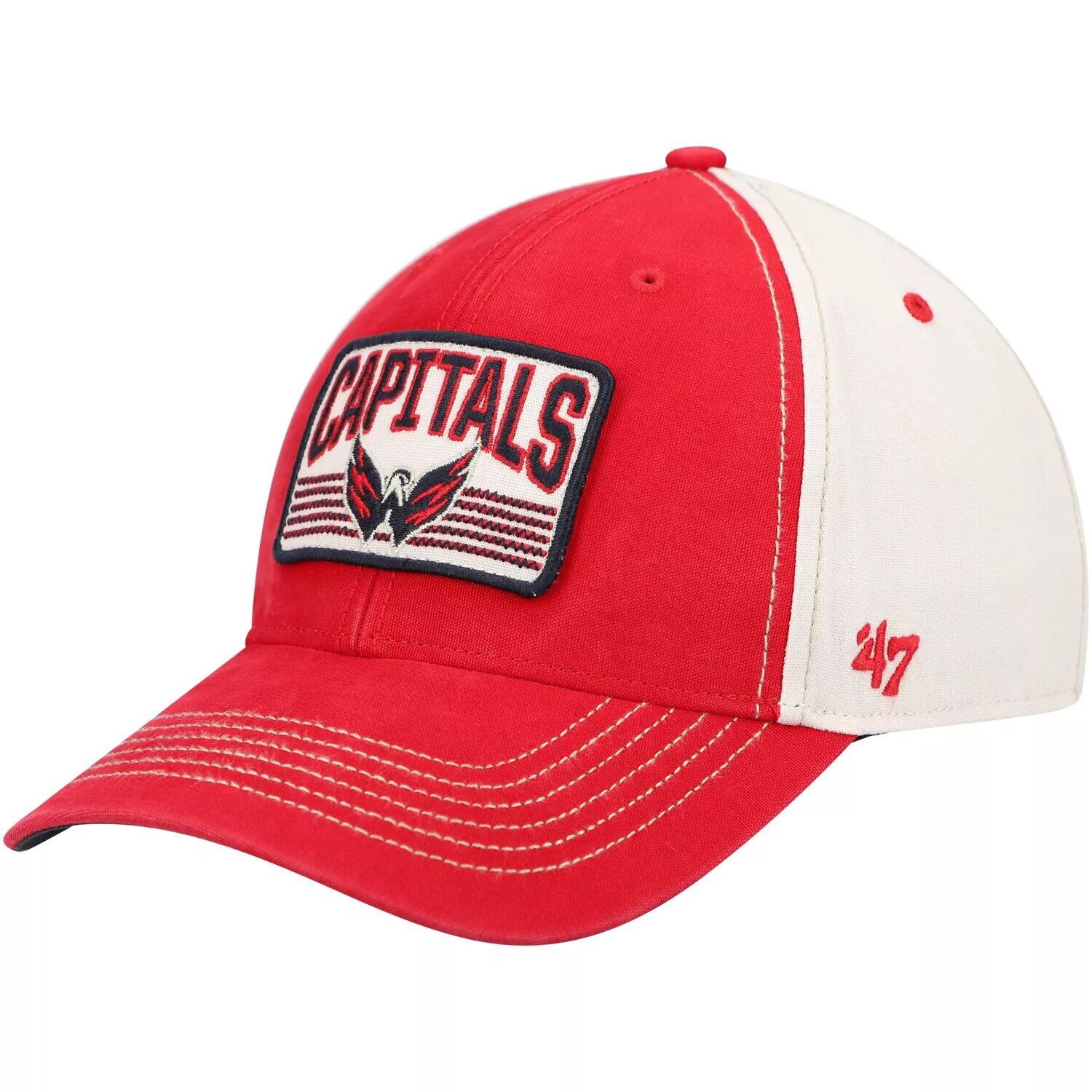 

Мужская регулируемая кепка Red Washington Capitals Shaw MVP '47 Red