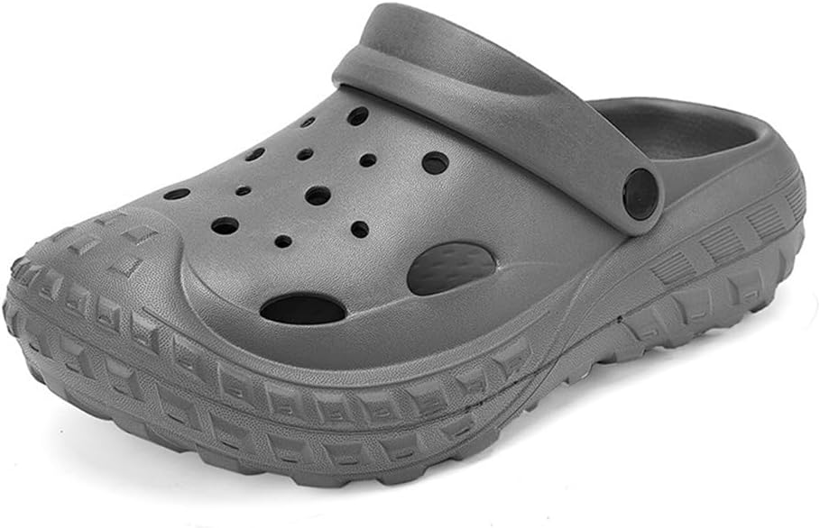 

Женские и мужские садовые сабо с поддержкой свода стопы, толстой подошвой, унисекс, легкие, быстросохнущие, удобные, слипоны, водные обувь, пляжные шлепанцы, сандалии V Opxin, серый