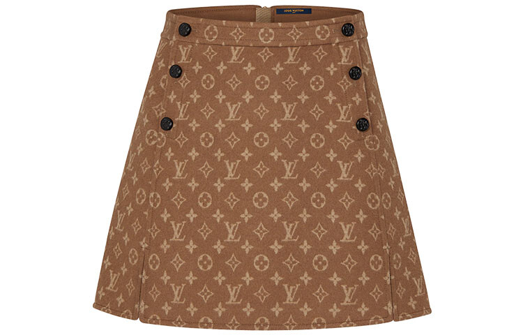 

LOUIS VUITTON Женская повседневная юбка, цвет Brown