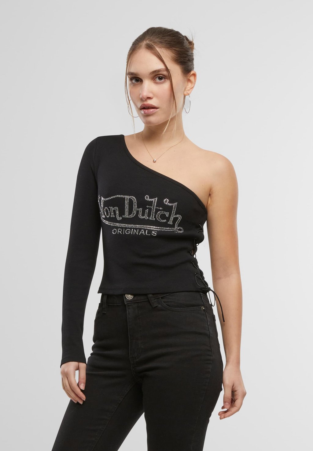 

Рубашка с длинными рукавами AVERY Von Dutch, черный