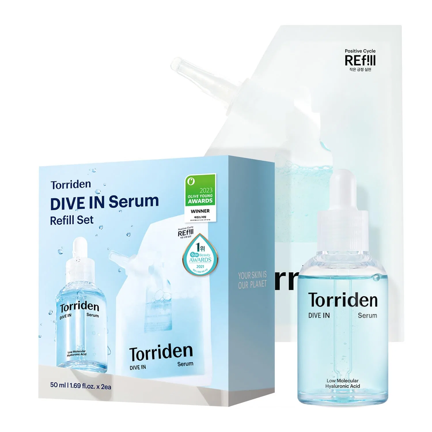 Сыворотка Torriden — Корейская для лица «Dive In Serum» от