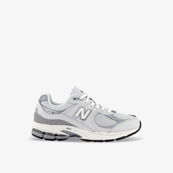 

Кроссовки из кожи и сетки с вышитым логотипом 2002R с низким верхом New Balance, белый