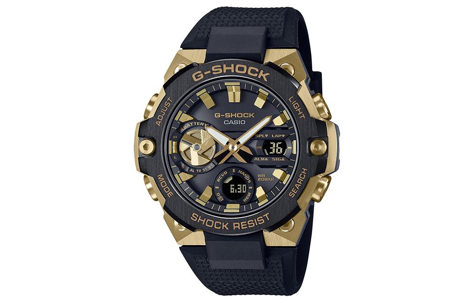 

G Steel G Shock GST B400GB 1A9 CASIO, черный