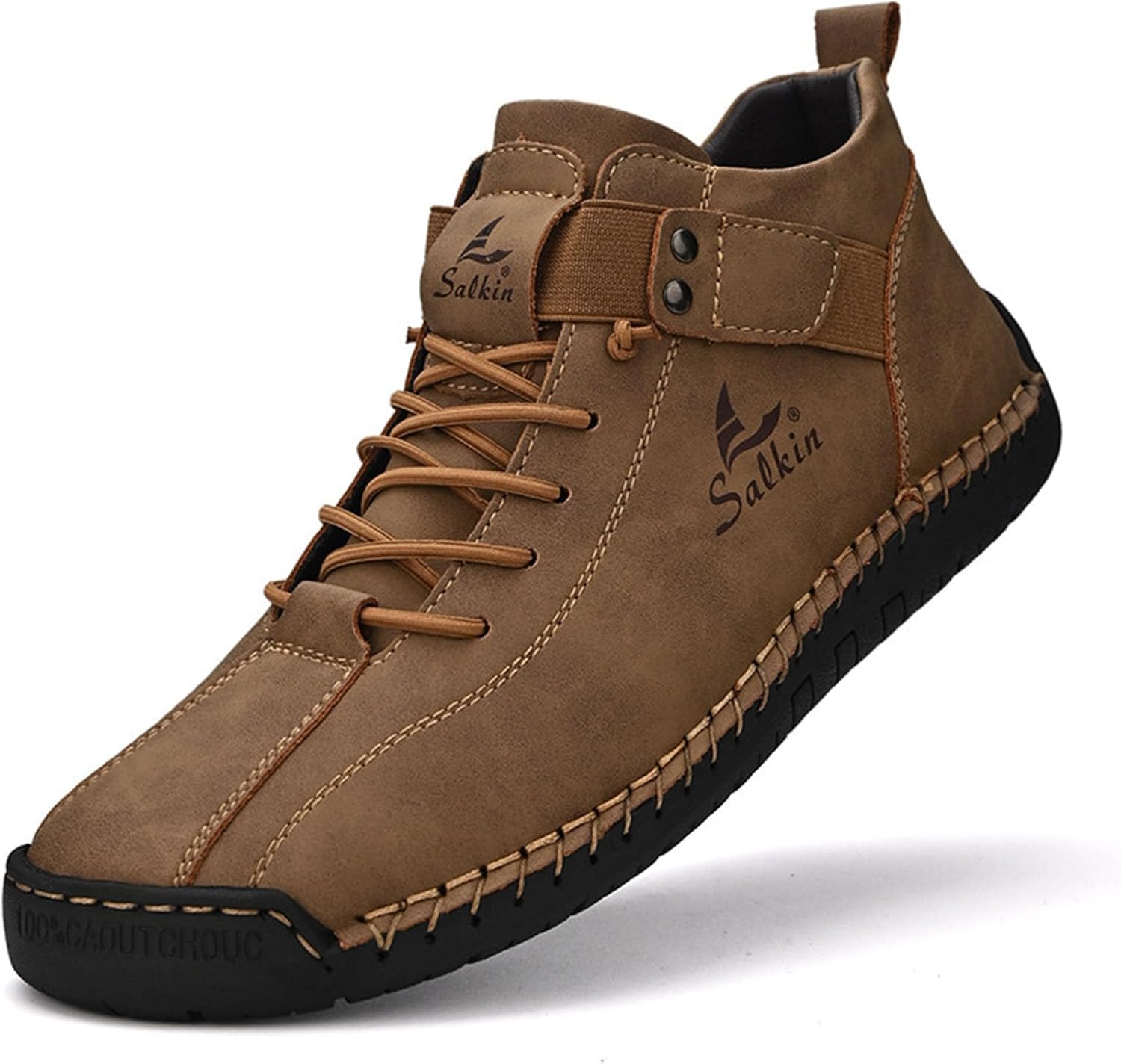 

Классические мужские вручную изготовленные повседневные деловые лоферы Zppordmr, хаки