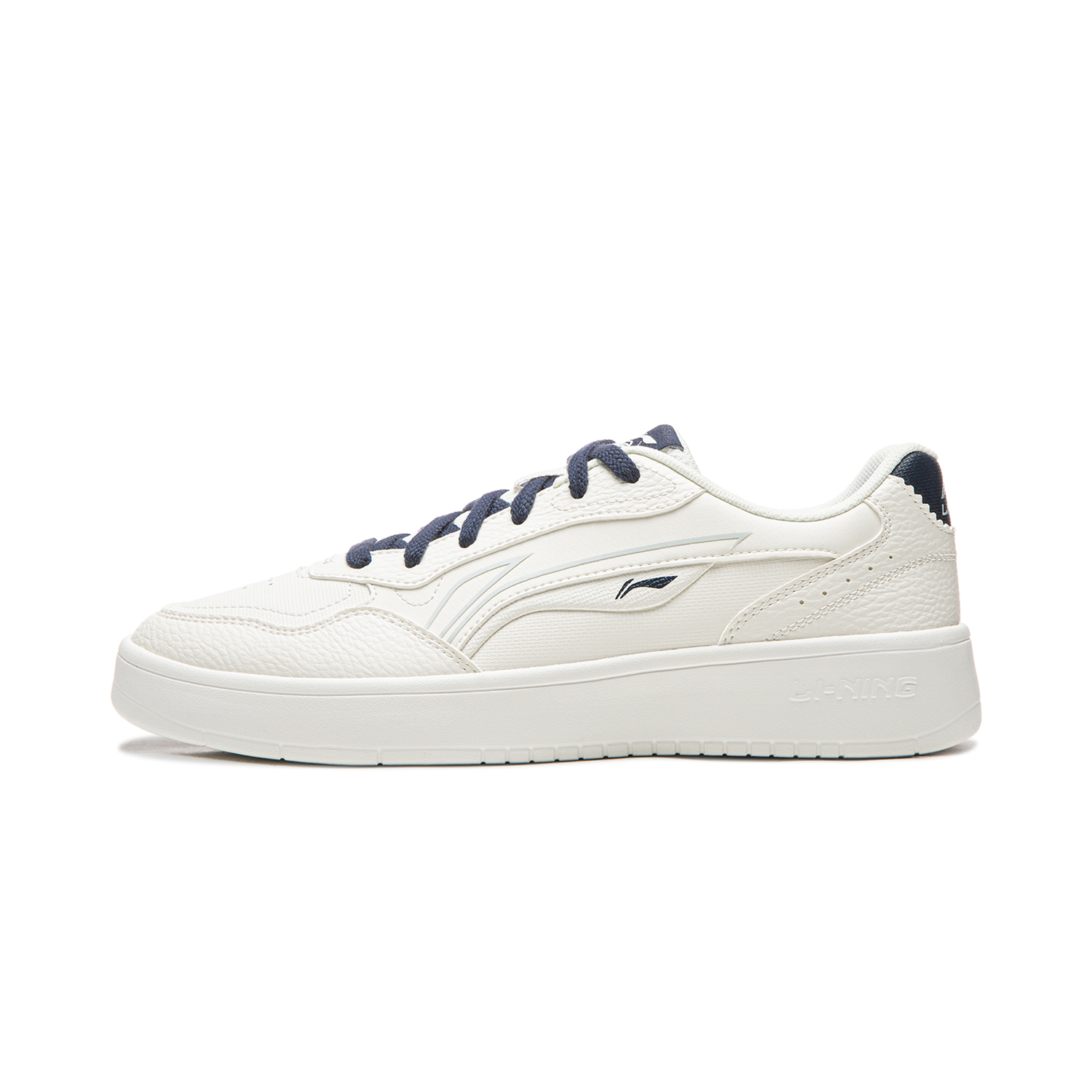 

Li Ning Wheat Age нескользящие, износостойкие, увеличивающие рост, дышащие низкие кроссовки для скейтбординга мужские Li-Ning, champagne белый/темно-синий синий