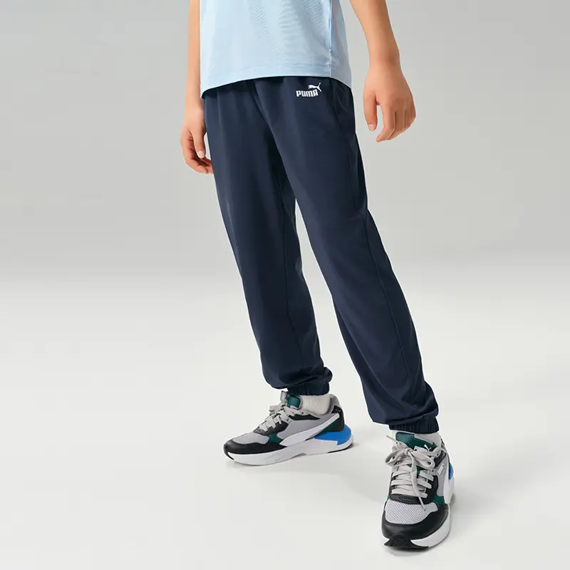 PUMA Детские вязаные спортивные штаны PERFORMANCE Dark Blue — фото 4
