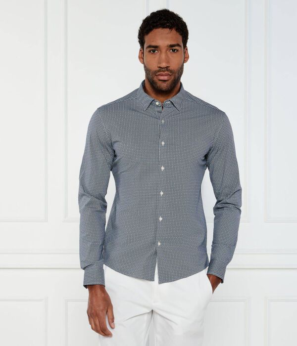 

Рубашка Slim fit Michael Kors, синий