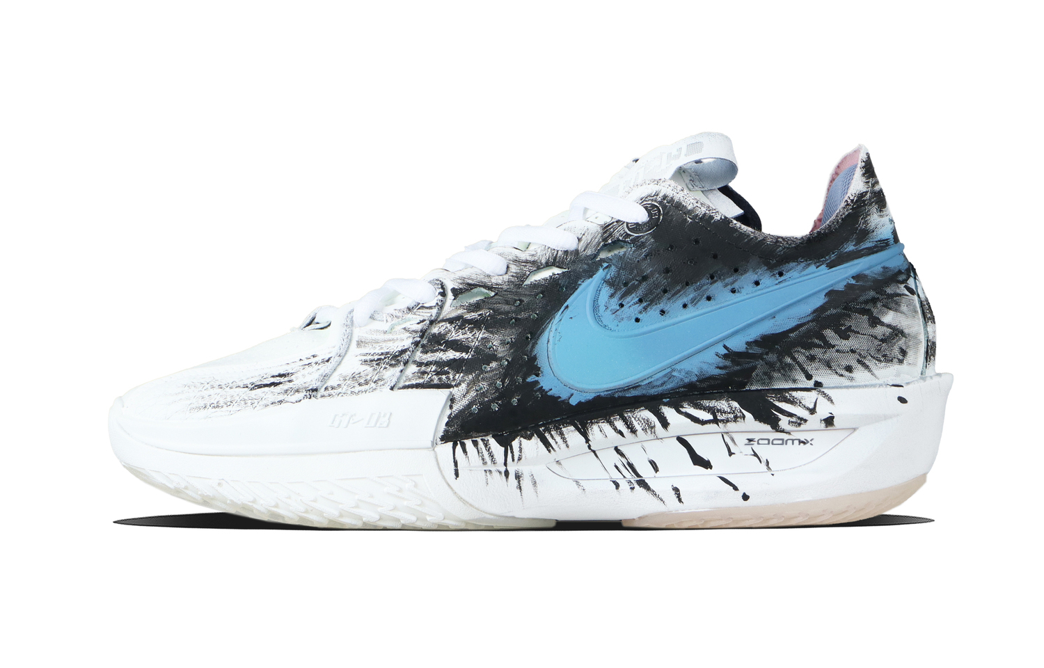 

Nike Air Zoom G.T. Cut 3 Ink Blue амортизаторы нескользящие низкие баскетбольные кроссовки unisex