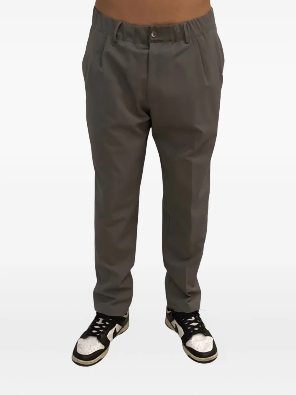 

Плиссированные брюки YES LONDON, коричневый