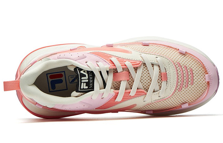 Кроссовки (WMNS) Fila Fusion Shoes 'White Pink Rose' — фото 4