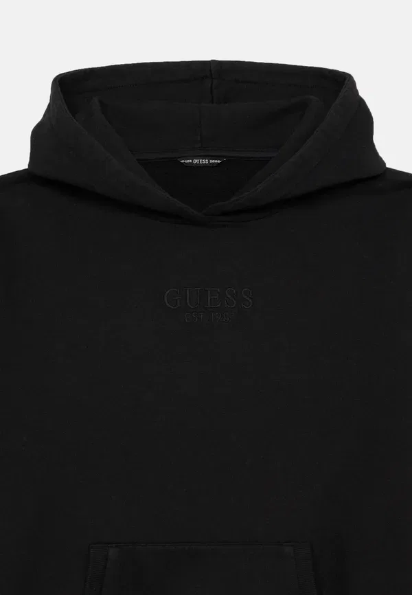 Толстовка с капюшоном Junior core oversize hooded active hoodie Guess, черный — фото 3