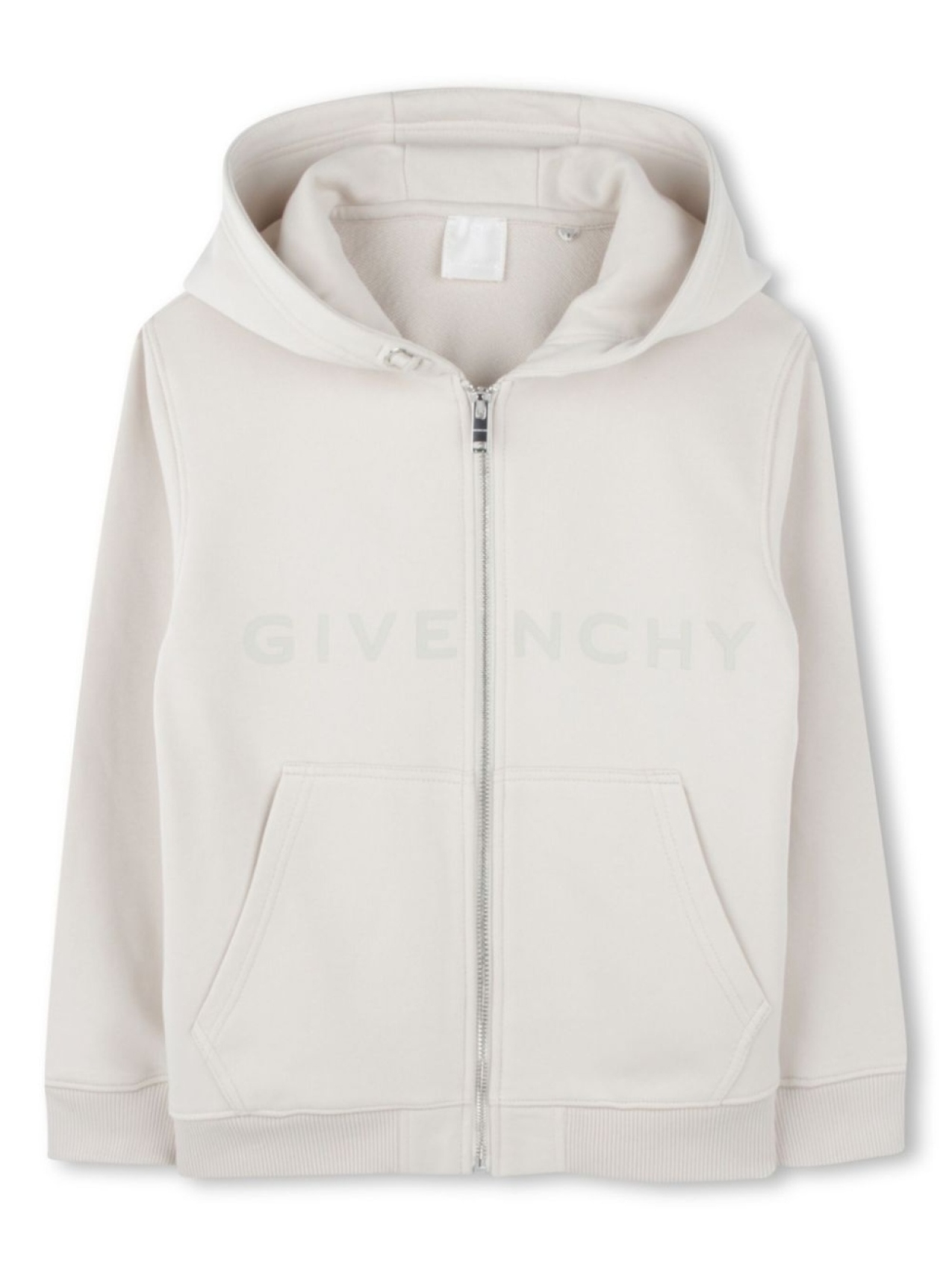 

Худи на молнии Givenchy Kids, нейтральный цвет