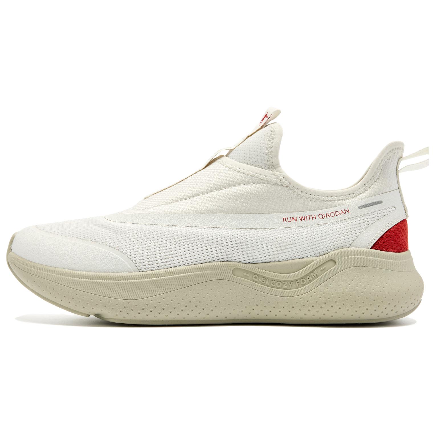 

QIAODAN Кроссовки мужские низкие Birch White, Red Birch