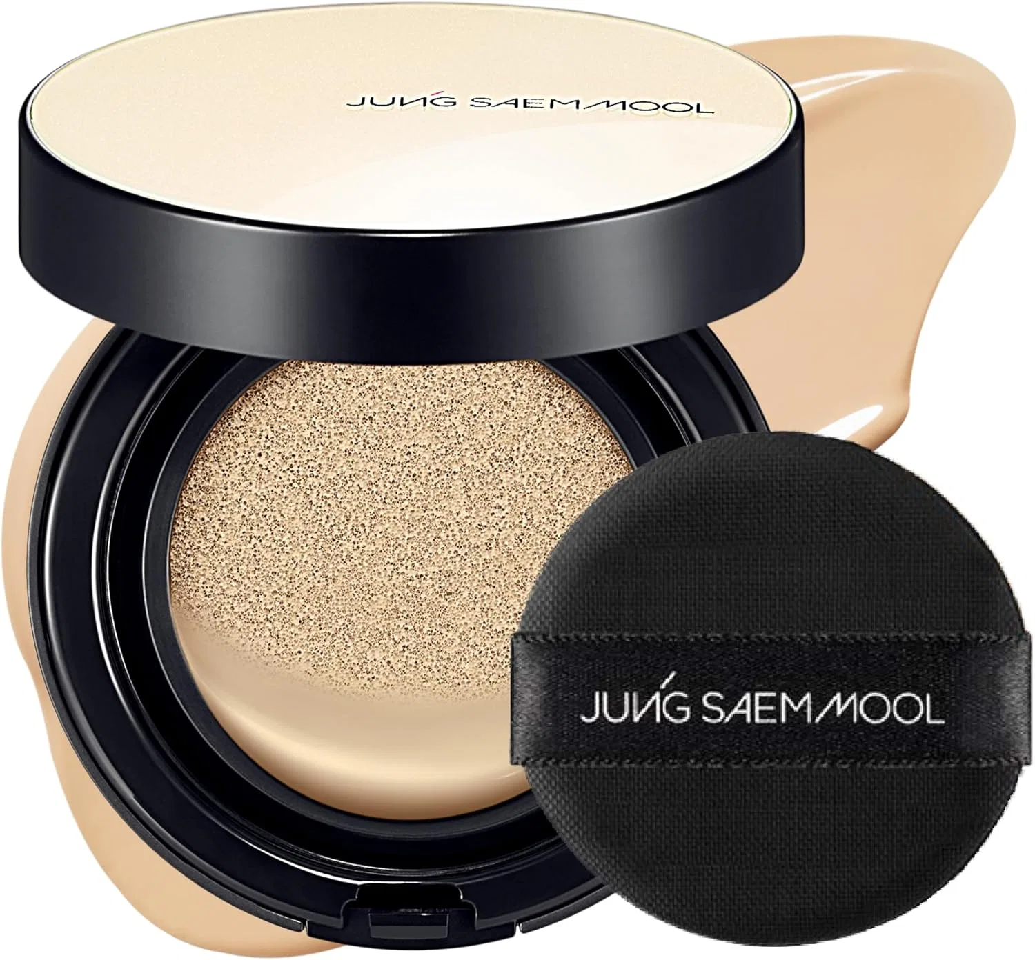 Тональная основа-кушон Jung Saem Mool Essential Skin Nuder Cushion Foundation, Medium