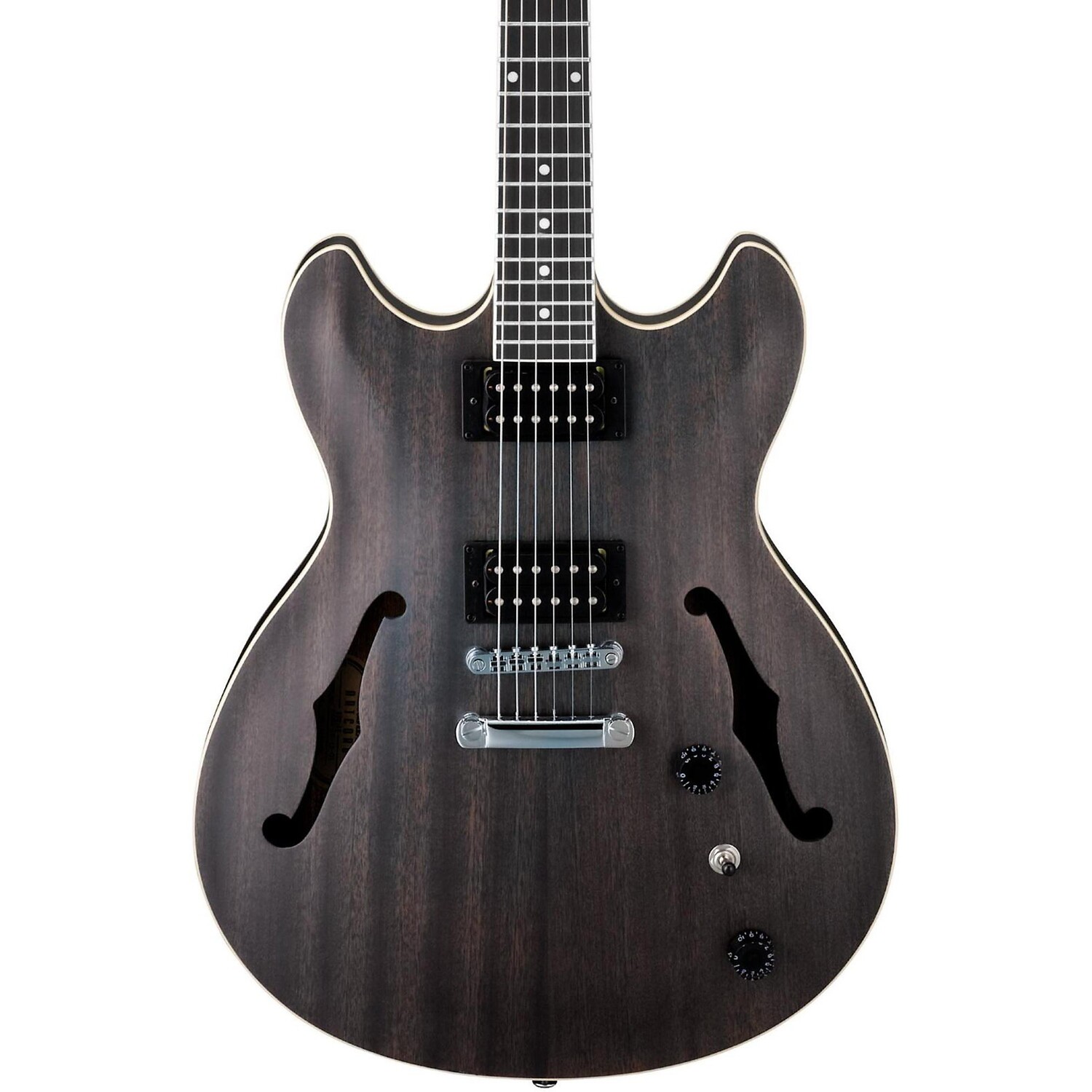 

Ibanez Artcore AS53 Полуполая электрогитара плоская прозрачная черная