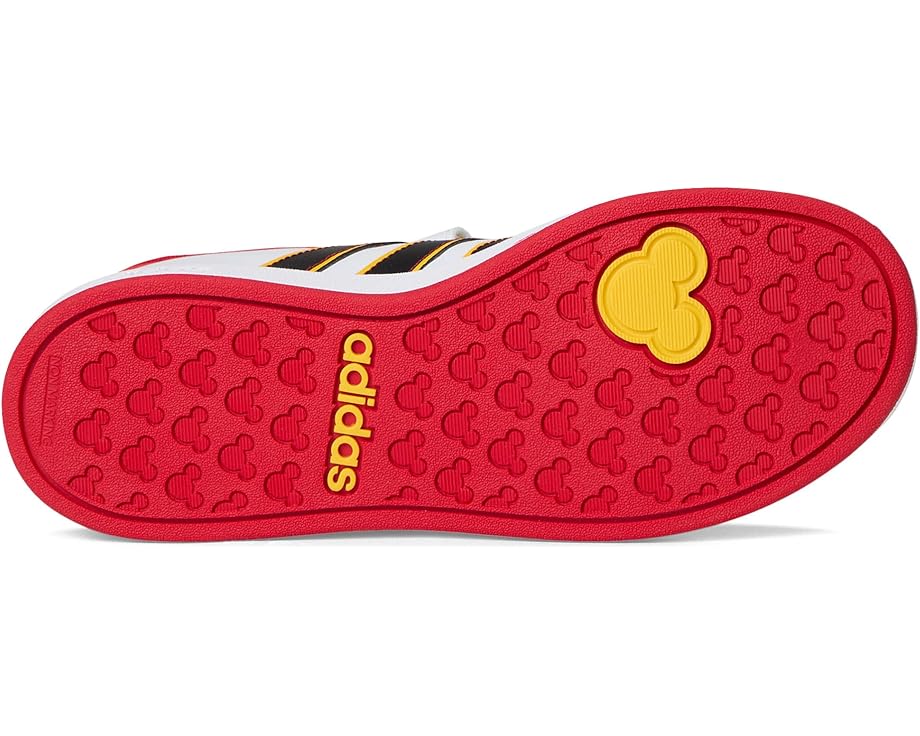 Кроссовки adidas Kids Disney Mickey Mouse Grand Court Shoes, цвет White/Black/Bold Gold — фото 3