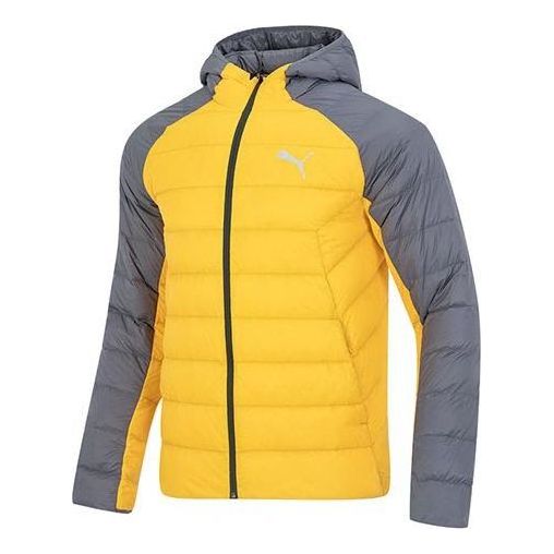 

Куртка pwrwarm packlite hd jacket logo 'yellow' Puma, желтый