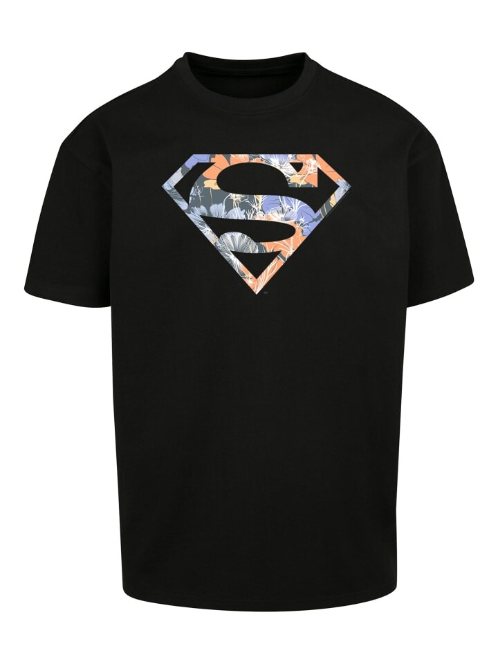 

Футболка F4NT4STIC Superman Superheld Floral Logo 2, черный