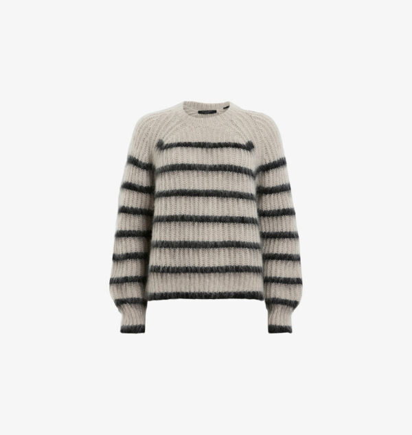 

Вязаный джемпер в полоску «Рига» Allsaints, мультиколор