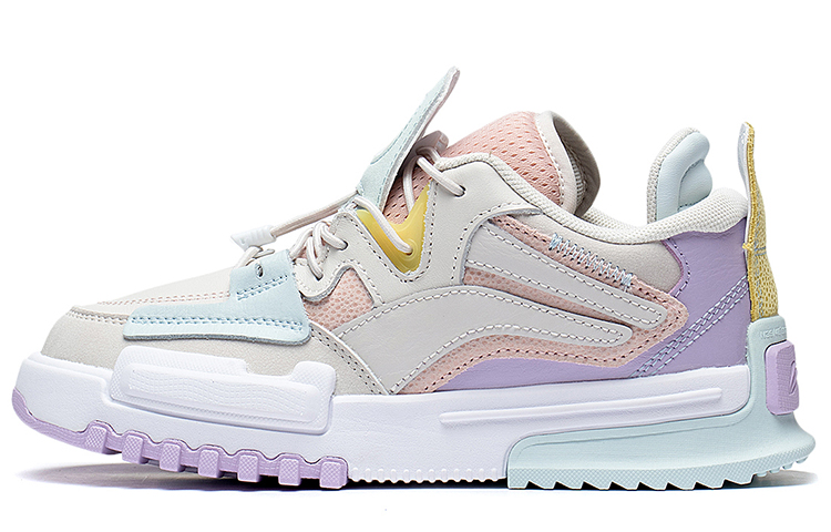 

Коллекция Sports Life R-RADIANT Повседневная обувь для подростков LINING YOUNG, White sand gray / moonshine purple