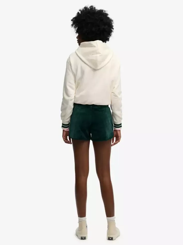 Велюровые шорты для загородного клуба Superdry, Dark Pine Green — фото 2