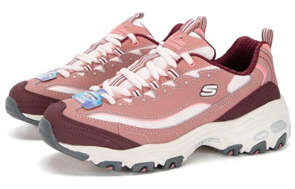 Кроссовки d lites shoes 'pink red' Skechers, розовый — фото 3