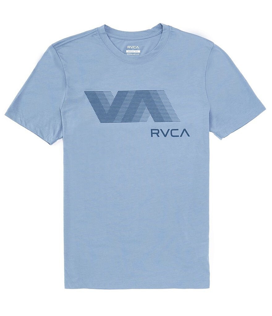 

Футболка с коротким рукавом RVCA VA RVCA Blur, синий
