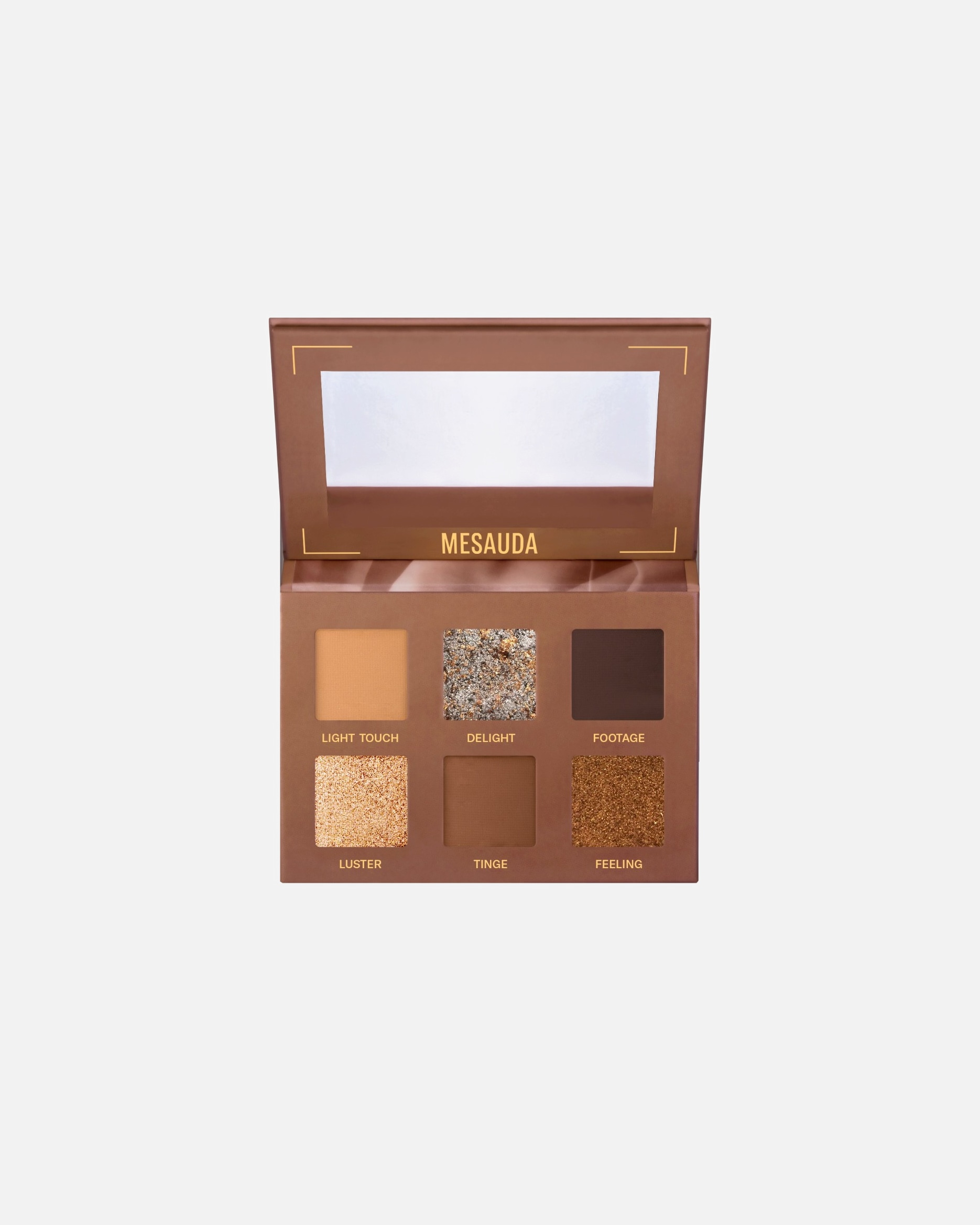 

Тени для глаз, палетка Mesauda Beauty, 6 g, 6 гр