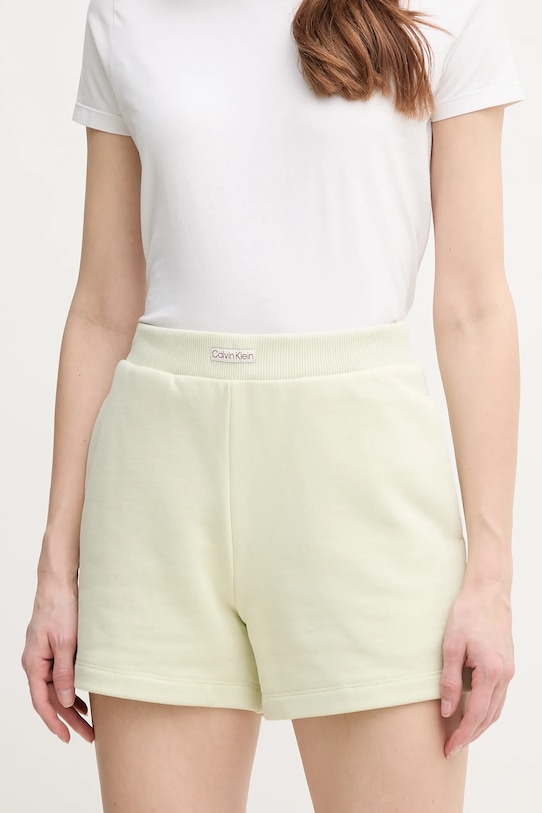 

Хлопковые шорты Calvin Klein Jeans, зеленый