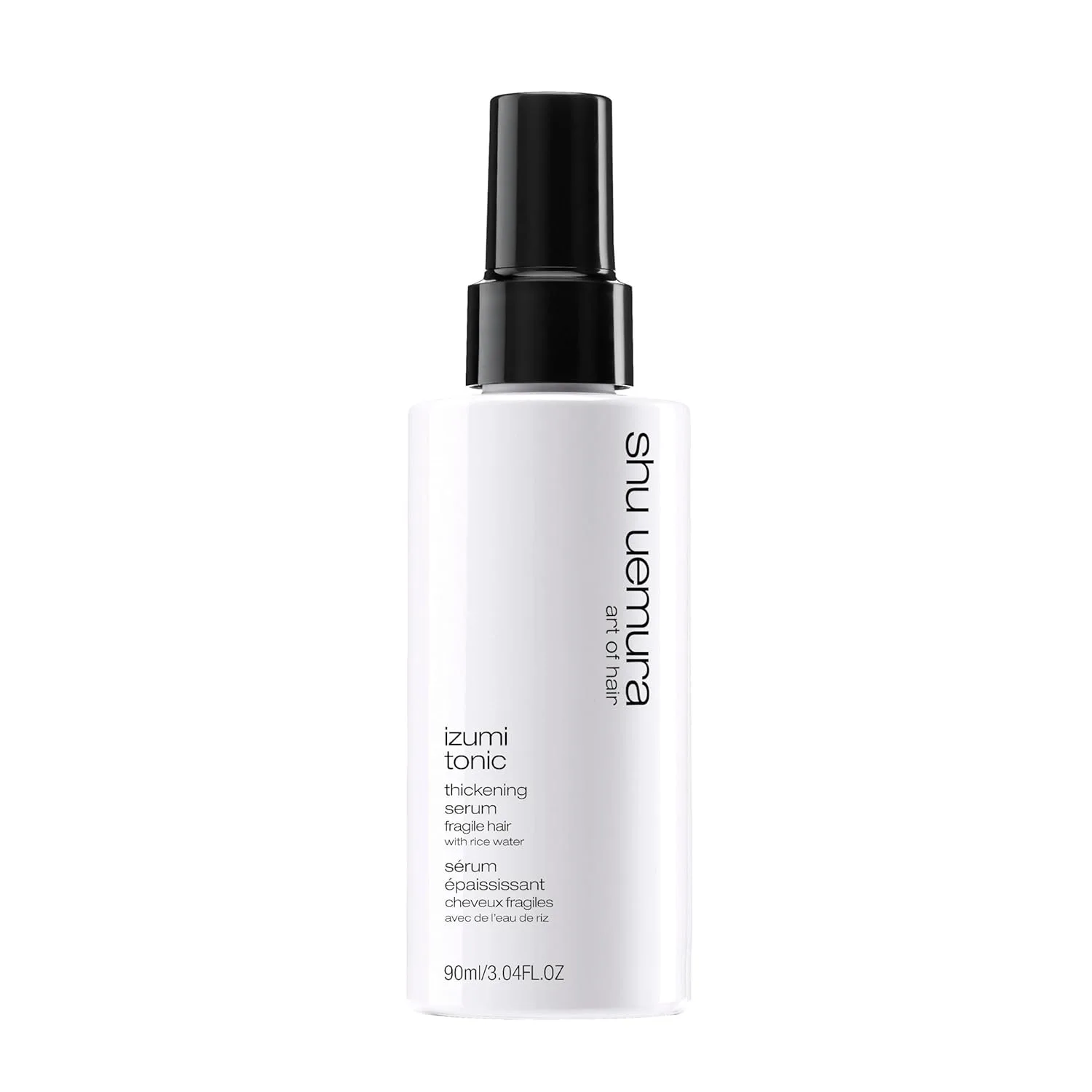 Shu Uemura Art of Hair Izumi Tonic Strengthening & Thickening Rice Water Hair Serum - Увлажняет и восстанавливает поврежденные волосы, смягчает и придает блеск, с японской рисовой водой 90 мл (1 шт.)