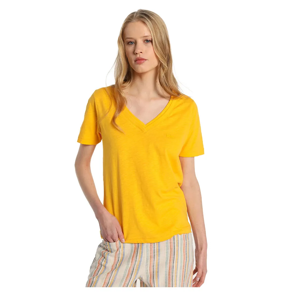 

Футболка Lois Jeans 10933 short sleeve v neck, желтый
