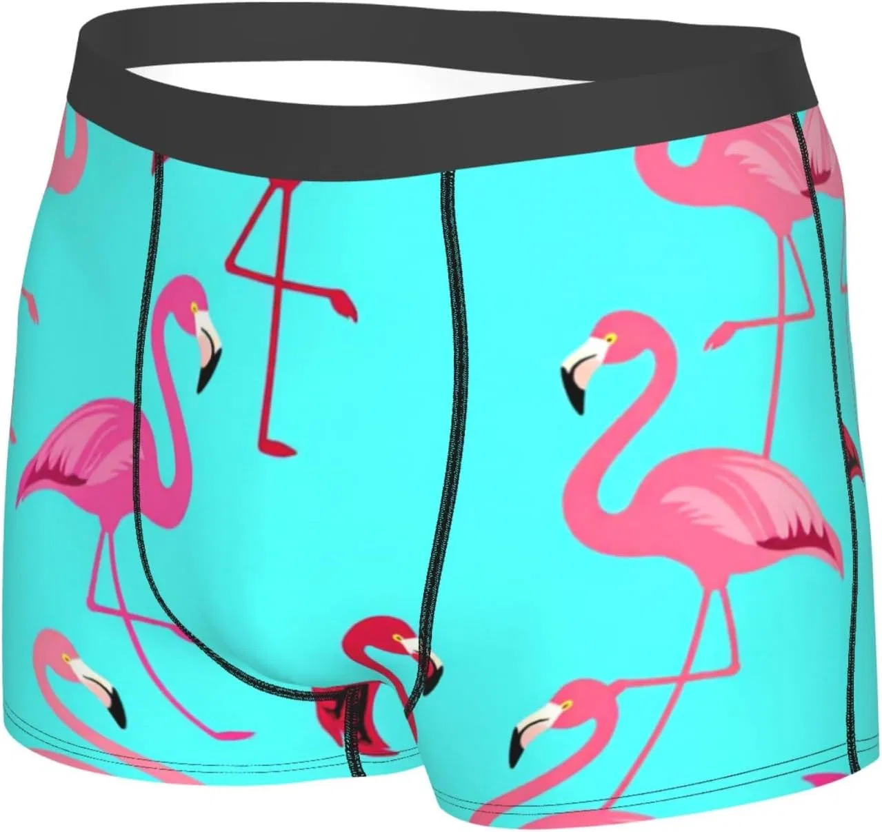 Боксеры Flamingo Tropical, розовый, синий — фото 3