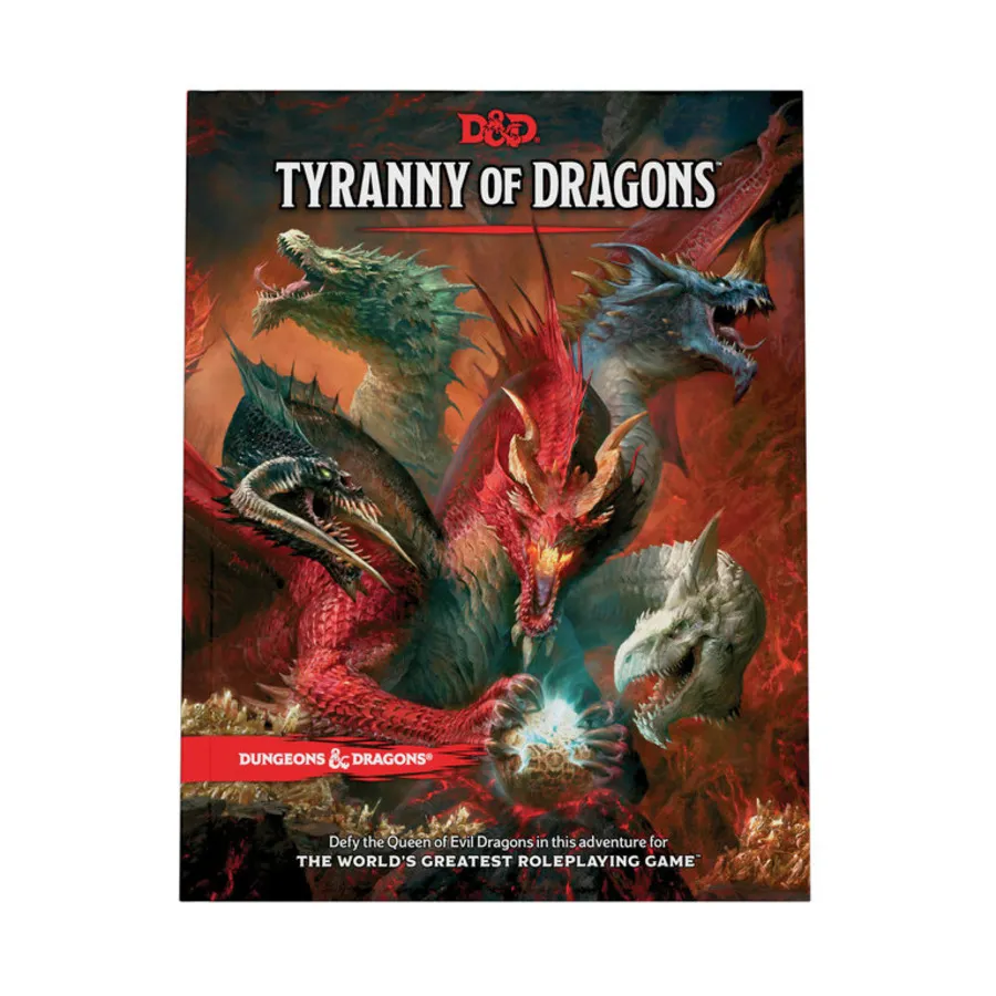 

Tyranny of Dragons, Dungeons & Dragons (5th Edition, 2014 Edition) - Modules & Adventures, твердый переплет